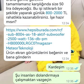 Trendyol WhatsApp Yabancı Numaralar