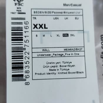 DeFacto Boxer Hatalı Üretim