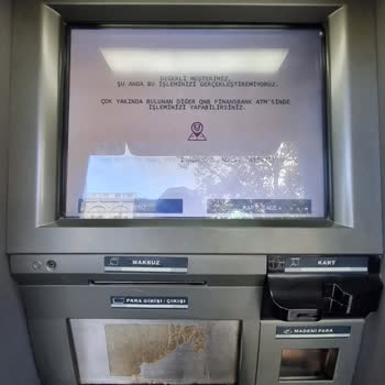 QNB Finansbank Fatih Şubesi ATM'leri Hiçbir Zaman Düzgün Çalışmadı