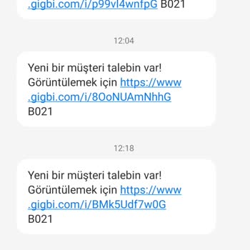 Gigbi Firması Gece Gündüz Mesaj Gönderiyor
