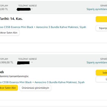 Amazon.com.tr Para İadesi Yapmıyor!