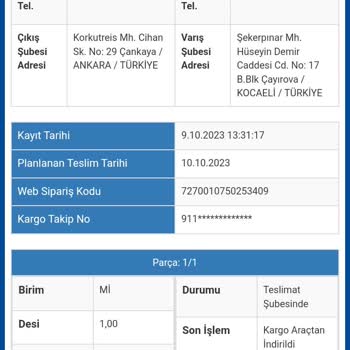 Sürat Kargo Sorumsuzluk Ve İlgisizlik!