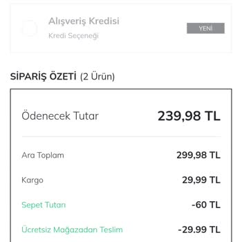 DeFacto İnternet Sitesi Kargo Gelmedi