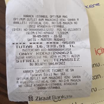 Karaca Züccaciye Karaca Mağazası Para Aldı Ürün Vermedi