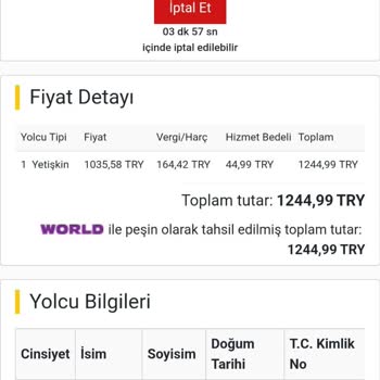 Ucuzabilet Haksız Kazanç