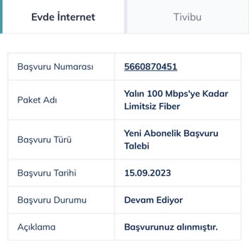Türk Telekom Ön Başvuru İptali