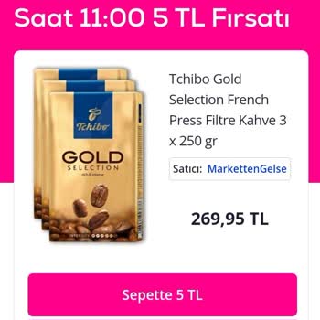 Pazarama Sitesi Olmayan 5 TL Ürün Kampanyası İnsanları Yanıltması