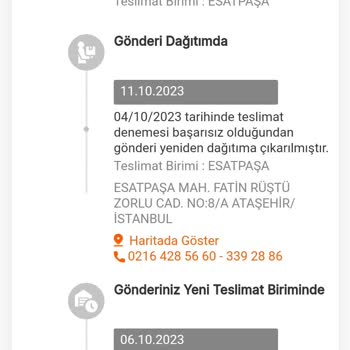 MNG Kargo Esatpaşa Şube Ürün Teslimatı Yapmıyor