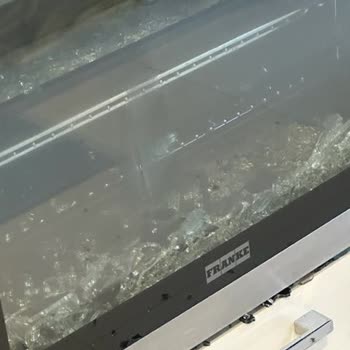 Franke Fırın Camı Üstümüze Patladı