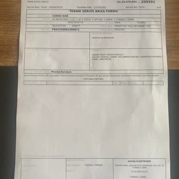 Onvo Elektronikte Kırık TV Satışı İle İlgili Şikayet