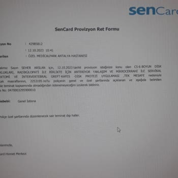 HDI Sigorta Hdi Acil Ameliyat Olması Gereken Hastanın Poliçesini İptal Etti