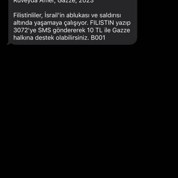 İhh İnsan Hak Ve Hürriyetleri İnsani Yardım Vakfı Sürekli Mesaj Atıyor