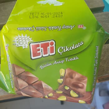 Eti Gıda Eti Antepfıstıklı Çikolata