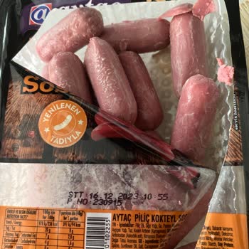 Aytaç Gıda Sosis Ürününde Kalite Sorunu