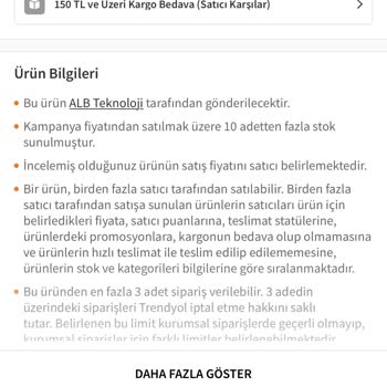 Trendyol Taksitlendirme Hatası Yazmasına Rağmen Taksitlendirme Olmuyor
