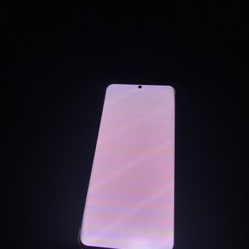 Samsung Telefon S20 Telefon Ekranı Beyazlaşması