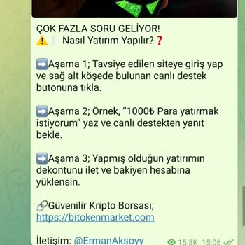 Telegram Token Alim Satımı On Satış