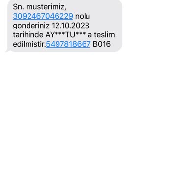 Aras Kargo Tarafından Bilgim Dışında Paket Gönderimi Yapıldı