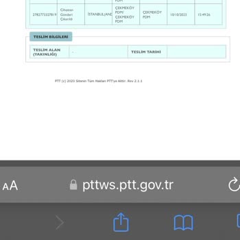 PTT Kargom Gecikti