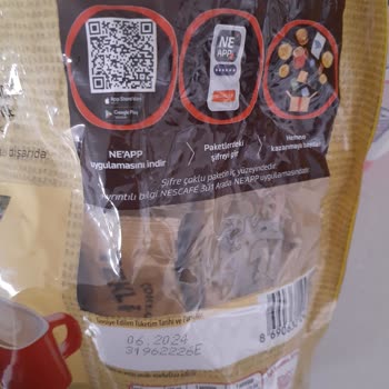 Nescafe Sütlü Köpüklü Kum Var!