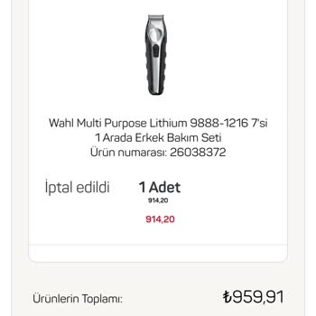 A101 Para İadesi Yapılmadı!