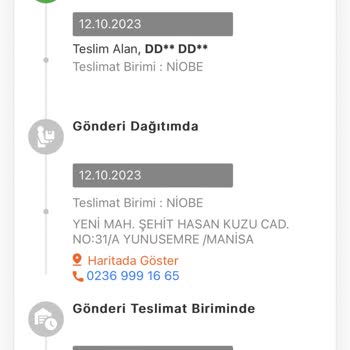 MNG Kargo Ürünü Teslim Etti Gösteriyor Ama Ürün Bende Değil