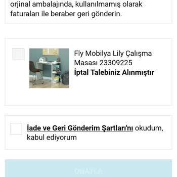 A101 Ürün Teslimat İptal Süreci