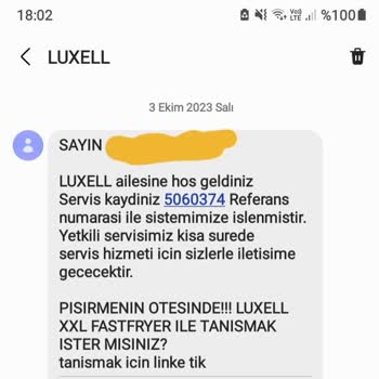 Luxell Ankastre Seti Kurmuyor