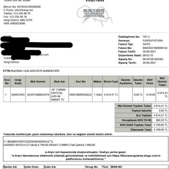 Samsung 50tu8000 4K Crystal UHD TV Açılmıyor.