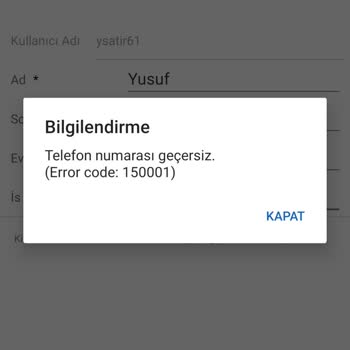 Sahibinden Telefon Numaramı Değiştiremiyorum