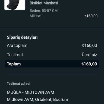 Decathlon'dan Satın Aldığım Ürün Gelmedi