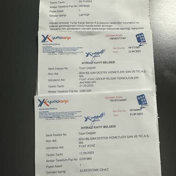 BDH Bilişim Bir Servis Olamaz Kapatılması Gereklidir.
