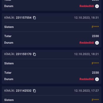 Bakiyemi Vermediler İptal Ettiler Sürekli Bahane Üreterek Betsobet