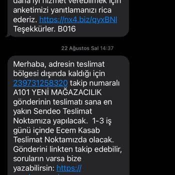 A101 2.5 Aydır Para İadesi Yapılmaması