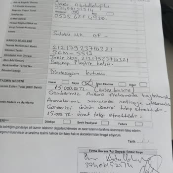 Sürat Kargo Ankara Aktarma Merkezinde Kaybolan Kargomuzun 2.5 Aydır Geri Dönüşü Yok