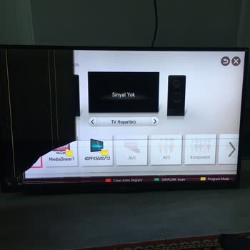 LG TV Ayaklık Kırılması