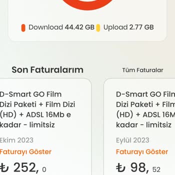 D-Smart Taahhütlü Fiyattan Farklı Bir Fatura Gönderdi