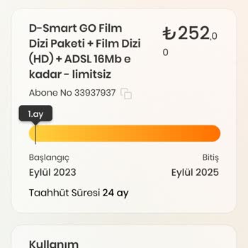 D-Smart Taahhütlü Fiyattan Farklı Bir Fatura Gönderdi