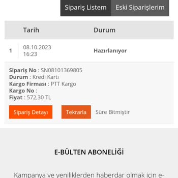 İsemkitap Siparişi Kargolamıyor