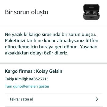 Kolay Gelsin Kargonuzu Ertelemelerine Rağmen Size Haber Vermiyorlar