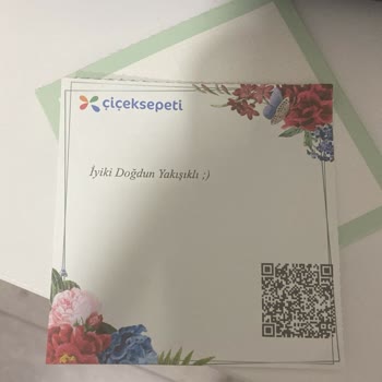 ÇiçekSepeti Yanlış Not Göndermek