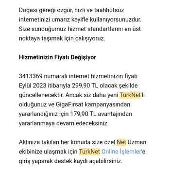 TurkNet Fatura İndirimi Sözünde Durmadı