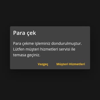 Mobilbahis Hesap Donduruldu Para Çekme Sorunu