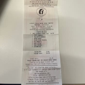 Popeyes Soğuk Menü Servisi