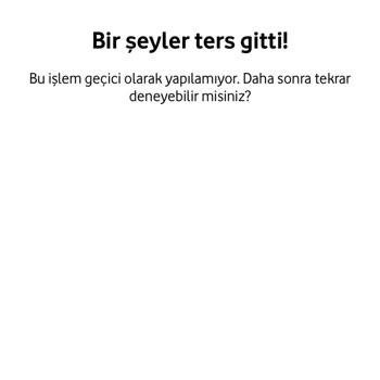 Vodafone Sim Kart Aktifleştirme