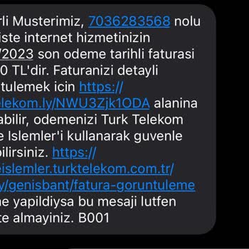 TTNET Yüksek Fatura