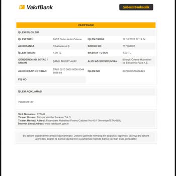 Mars Finansal Yazılım EFT Ücretinin Fazla Kesilmesi