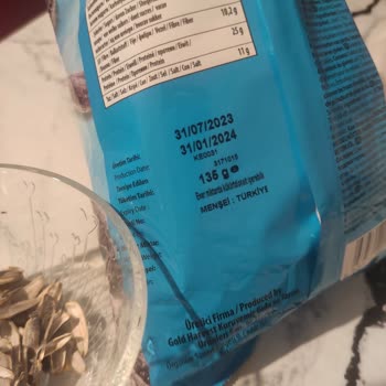 Gold Harvest Kuruyemiş Kara Sevda Çekirdek Tüketim Tarihi Geçmemiş Olmasına Rağmen Bayat Ve Acıydı