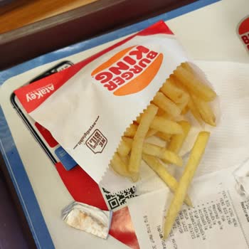 Burger King Yanlış Porsiyon Patates