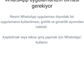 Whatsapp Aero Giremiyorum